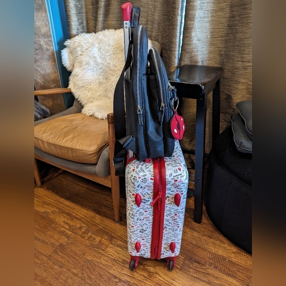 PARFOIS from France handbag and cabin trolley, ultralight luggage - Picture 3 of 16